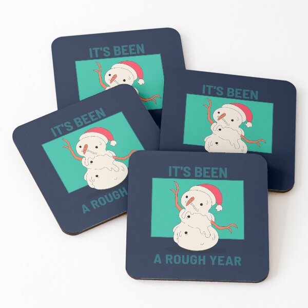 Item preview, Christmas Snowman It's Been a Rough Year 2020 designed and sold by FitFabFunny.