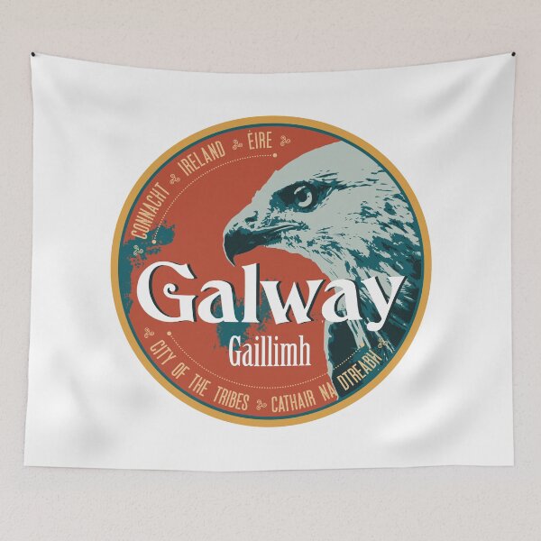 Item preview, Wild Atlantic Way Galway Ireland T-Shirt Sticker Magnet 1 designed and sold by ROADTROOPER.