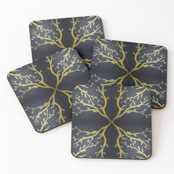 Item preview, First buds of spring mirrored designed and sold by rich-jam.