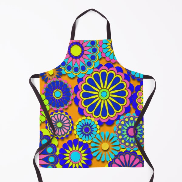 Item preview, Flower Power Retro Style Hippy Flowers designed and sold by Alondra.