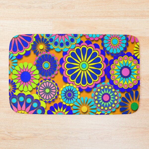 Item preview, Flower Power Retro Style Hippy Flowers designed and sold by Alondra.
