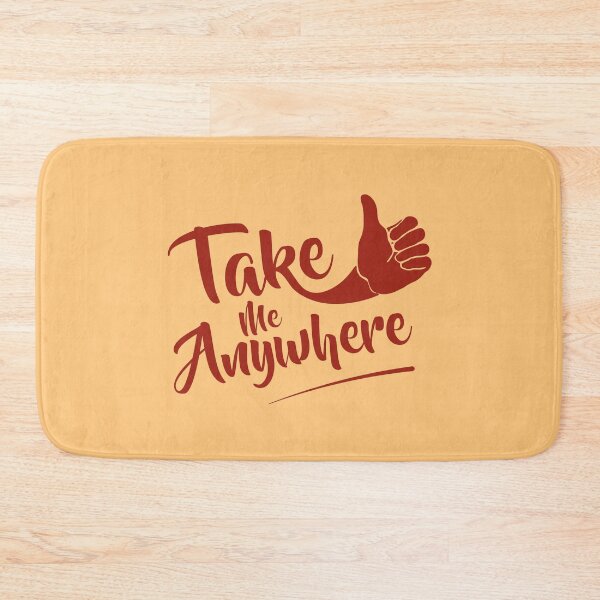 Item preview, Take Me Anywhere Quote  designed and sold by artistkalpesh.
