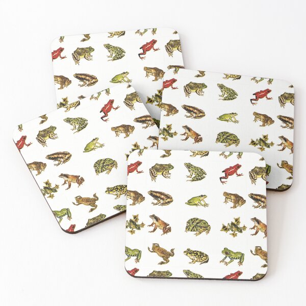 Item preview, Retro Frogs and Toads designed and sold by KGBird.