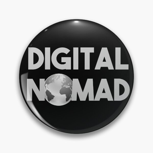 Item preview, Digital Nomad Traveller designed and sold by ShineEyePirate.