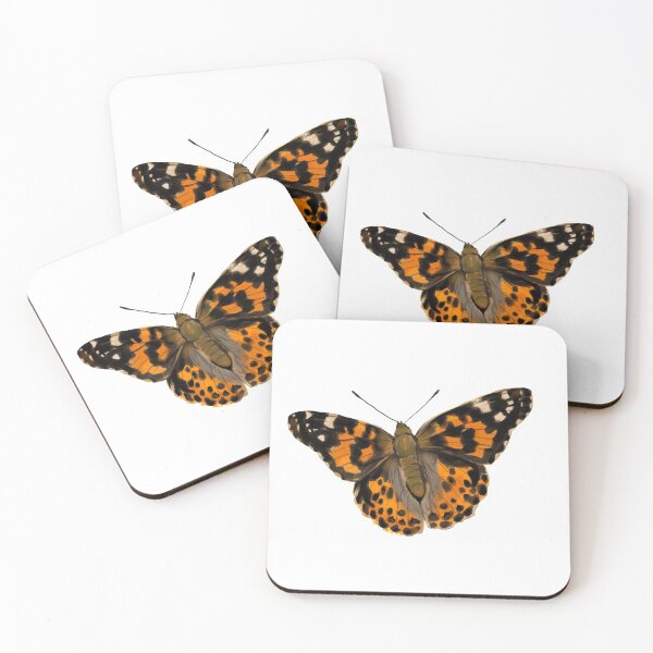 Item preview, Painted Lady Butterfly designed and sold by Katie Morris Art.
