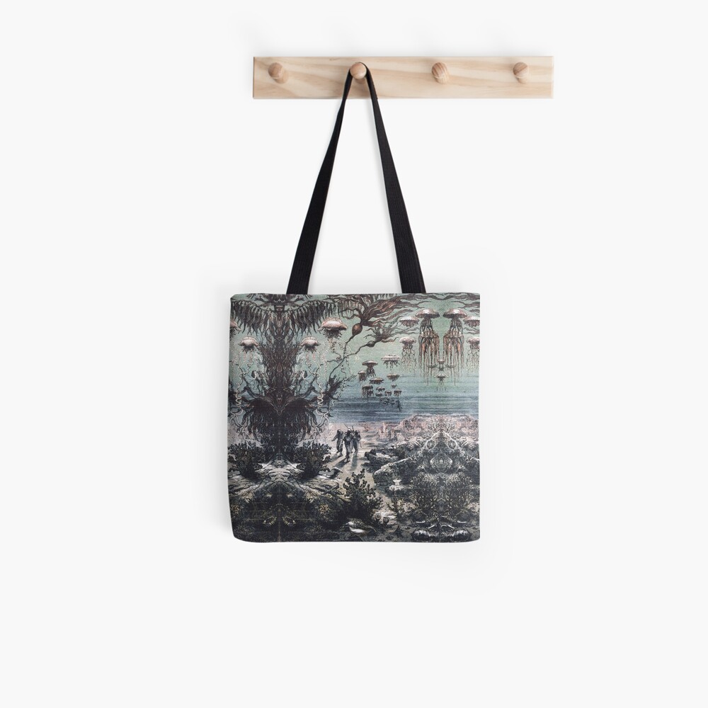 Octopus Squid Tote Bag Reversible Tote Science Tote Bag 