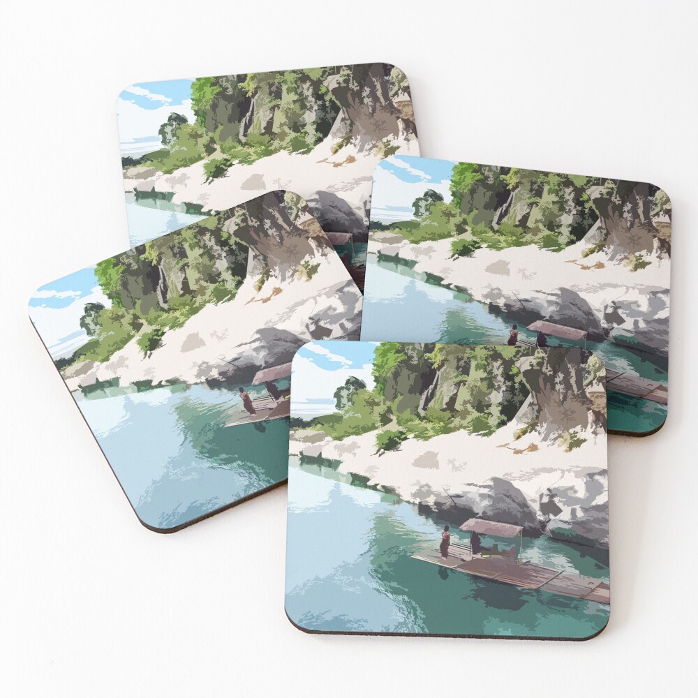 Item preview, Coasters (Set of 4) designed and sold by Spacepaprika.