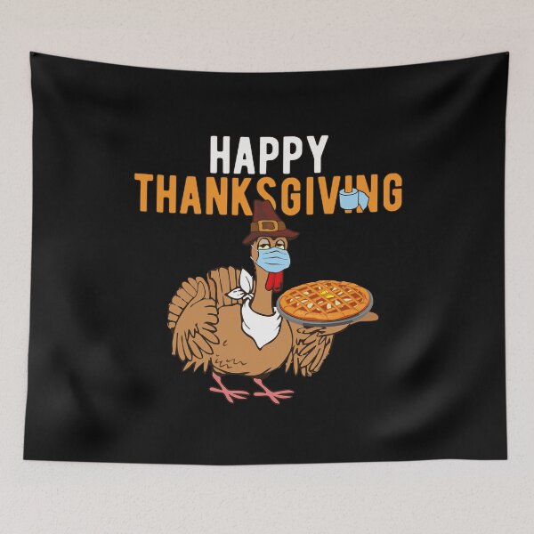 Item preview, Happy Thanksgiving Quarantine 2020 Turkey In Face Mask designed and sold by alenaz.