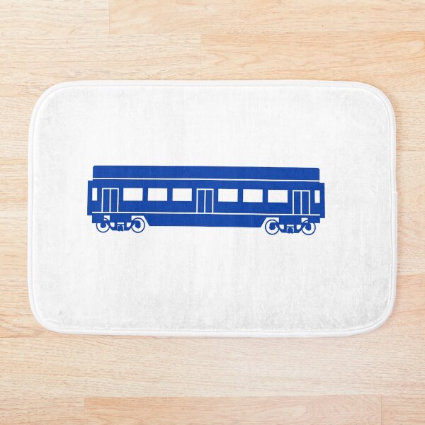 Item preview, Subway car in blue designed and sold by Joelski.