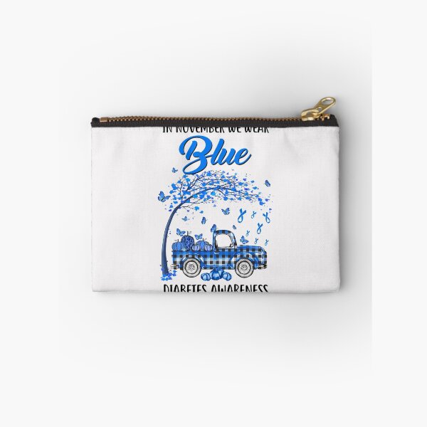 Item preview, In November We Wear Blue Truck Diabetes Awareness designed and sold by CreativeGift.