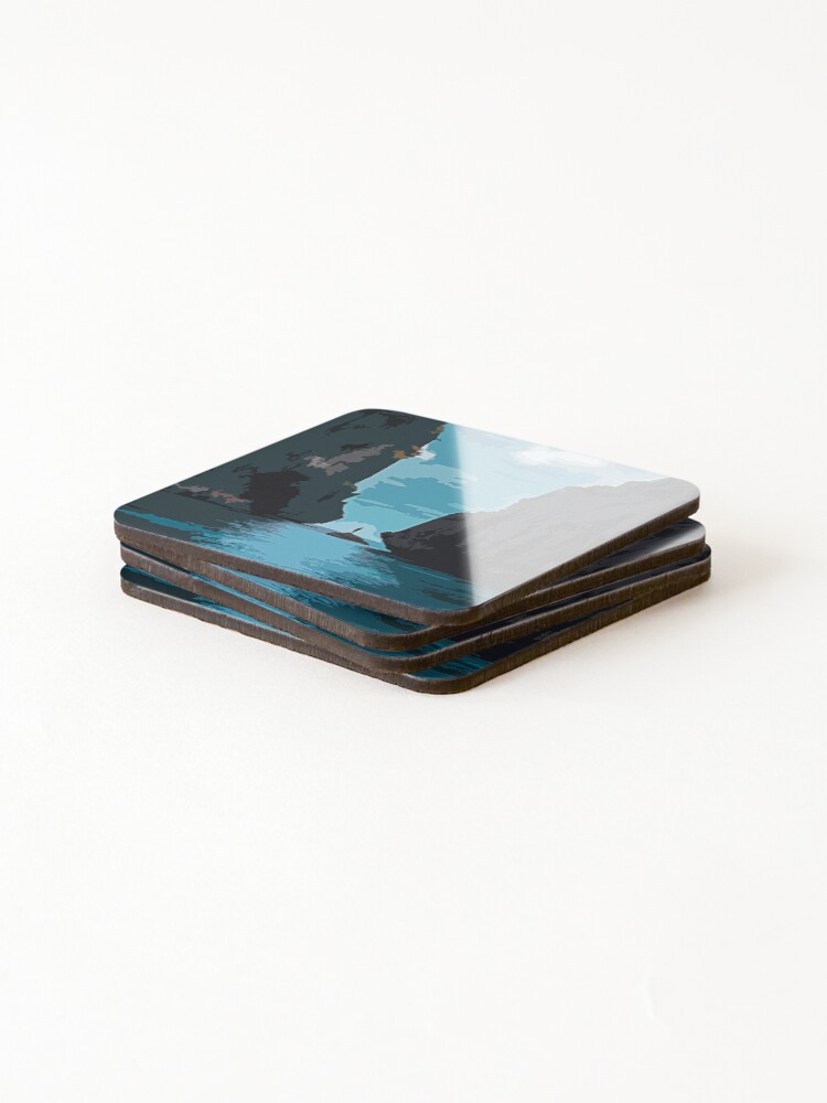 Thumbnail 4 of 5, Coasters (Set of 4), In Between designed and sold by Spacepaprika.