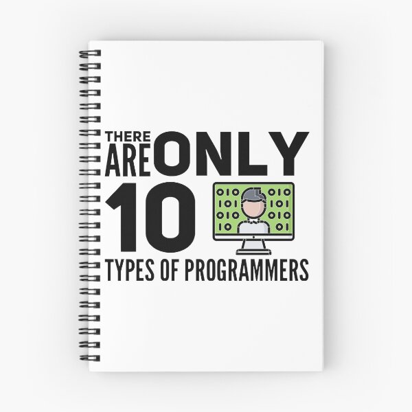 Item preview, There Are Only 10 Types Of Programmers (color black) designed and sold by Stornu2Ruedas.