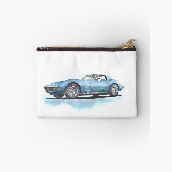 Item preview, Chevy Corvette C3 Art Blue designed and sold by Hamilton illustrations.