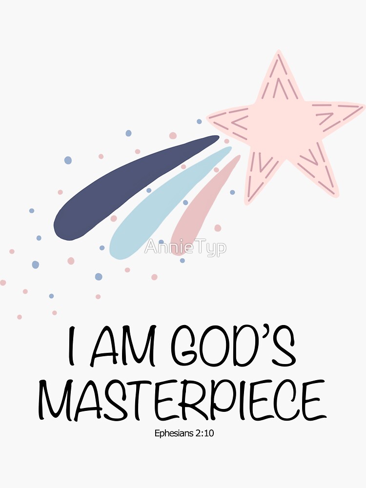 "Bible Verses with Shooting Star" Sticker for Sale by AnnieTyp Redbubble