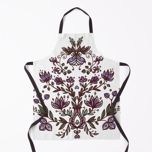 Item preview, Folk flower ornament designed and sold by MandalaSpirit.
