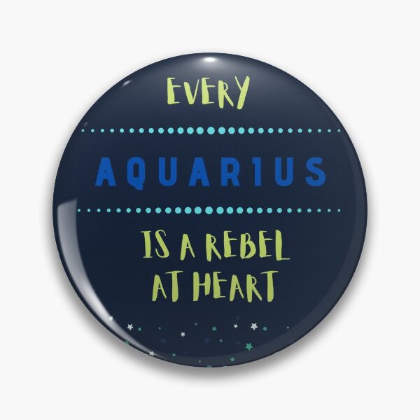 Item preview, Aquarius - a rebel at heart designed and sold by Comfywear247.