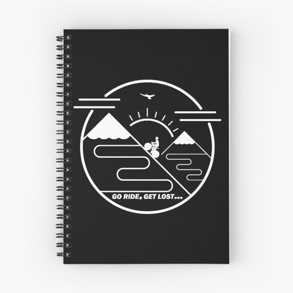 Item preview, Cyclist Climbing Mountains White Line Art designed and sold by RabeDesigns.