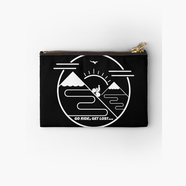 Item preview, Cyclist Climbing Mountains White Line Art designed and sold by RabeDesigns.