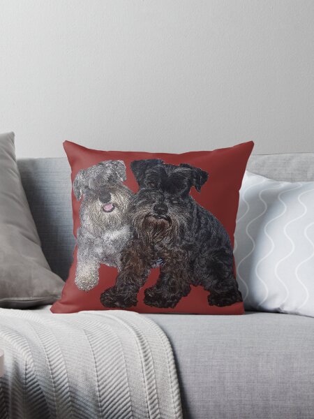 Item preview, Miniature Schnauzer Buddies designed and sold by mokacat.