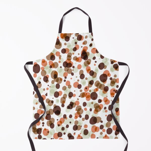 Item preview, vintage dots brown designed and sold by Theinkandbottle.