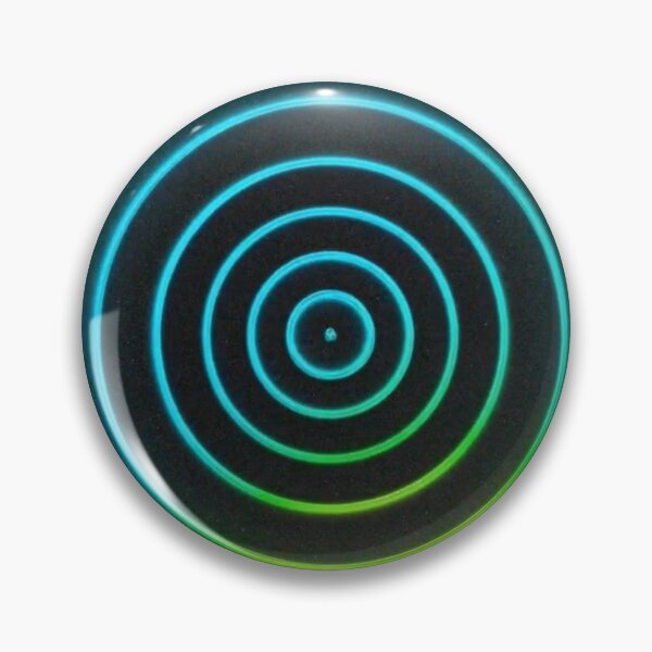 Item preview, Green gradient rings designed and sold by ApArtPaintings.