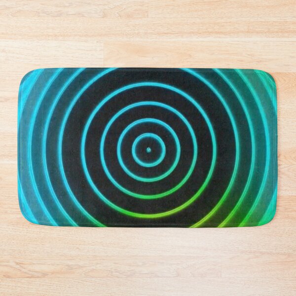 Item preview, Green gradient rings designed and sold by ApArtPaintings.