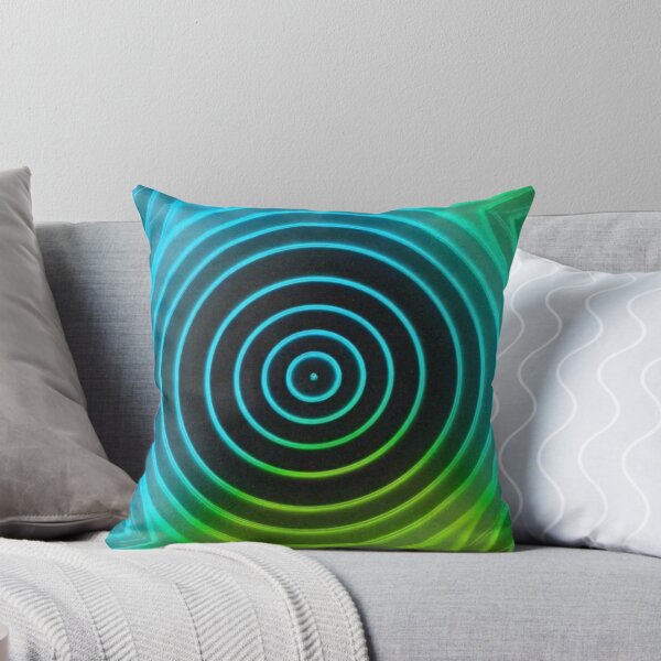 Item preview, Green gradient rings designed and sold by ApArtPaintings.