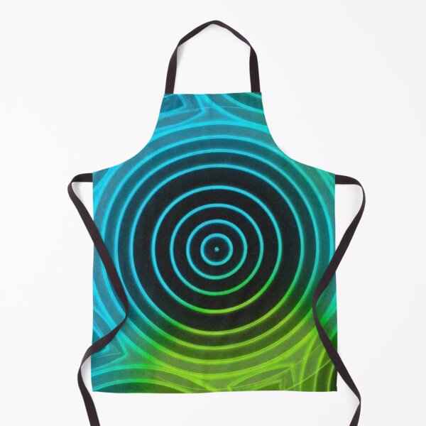 Item preview, Green gradient rings designed and sold by ApArtPaintings.