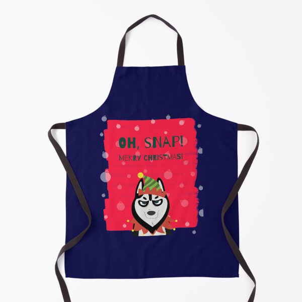 Item preview, oh snap! Merry Christmas - Cute Xmas dog  designed and sold by BlascoShop.