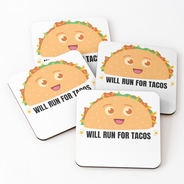 Item preview, Will Run For Tacos Love Tacos designed and sold by Jajulile.
