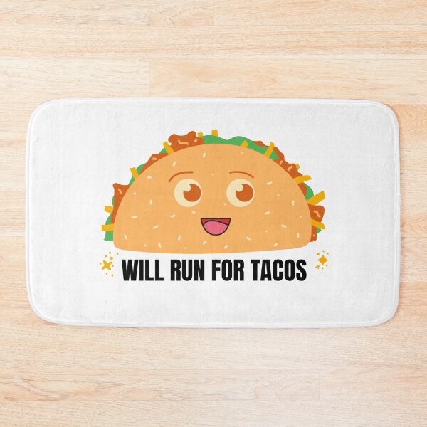 Item preview, Will Run For Tacos Love Tacos designed and sold by Jajulile.