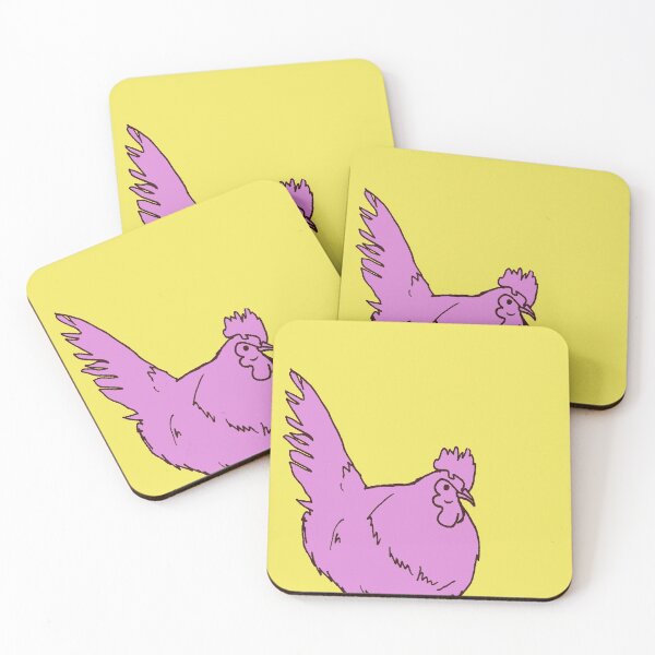 Item preview, Pink Rooster Chicken designed and sold by elysedraws.