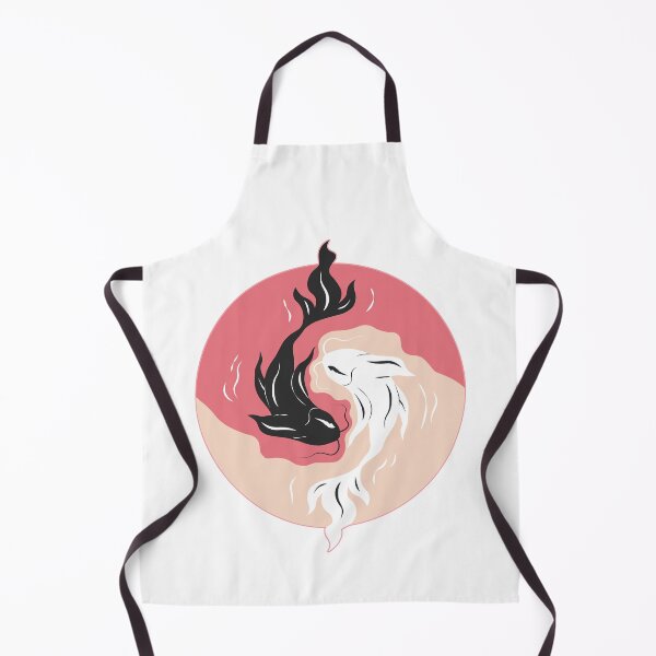 Item preview, Aesthetic Pink Yin Yang Koi Fish -  designed and sold by DesignStory.