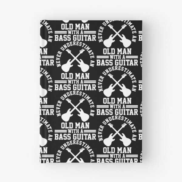 Item preview, Bass Guitar Bassist Guitarist Musician Old Man designed and sold by 4tomic.