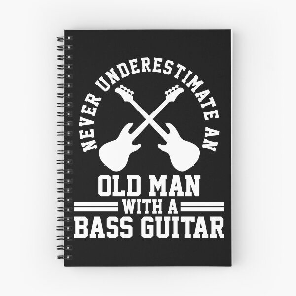 Item preview, Bass Guitar Bassist Guitarist Musician Old Man designed and sold by 4tomic.