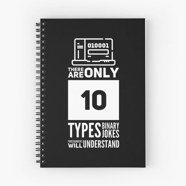 Item preview, There Are Only 10 Types Of Binary Jokes Programmers Will Understand (white) designed and sold by Stornu2Ruedas.