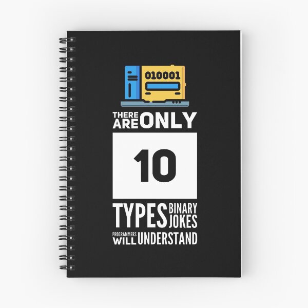 Item preview, There Are Only 10 Types Of Binary Jokes Programmers Will Understand (color white) designed and sold by Stornu2Ruedas.
