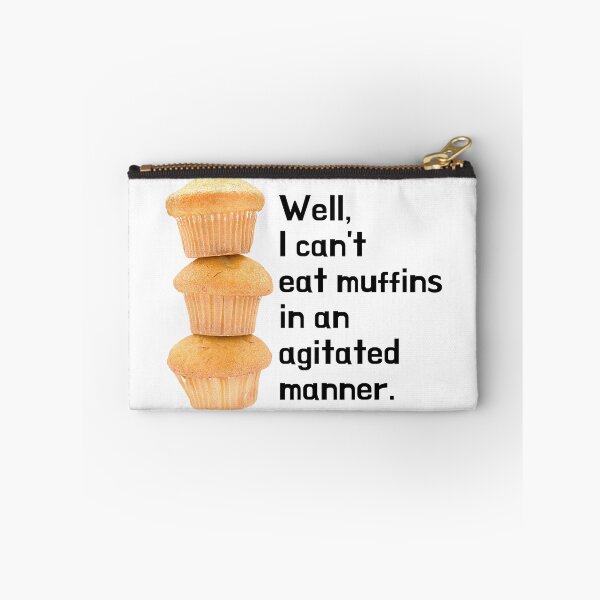 Item preview, Algernon can't eat muffins in an agitated manner.  designed and sold by bardnbangtan.