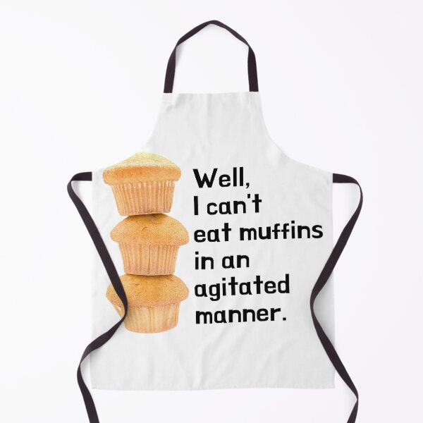 Item preview, Algernon can't eat muffins in an agitated manner.  designed and sold by bardnbangtan.