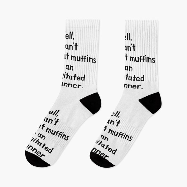 Item preview, Algernon can't eat muffins in an agitated manner.  designed and sold by bardnbangtan.