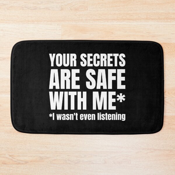 Item preview, Your Secrets Are Safe with Me designed and sold by color-garden.