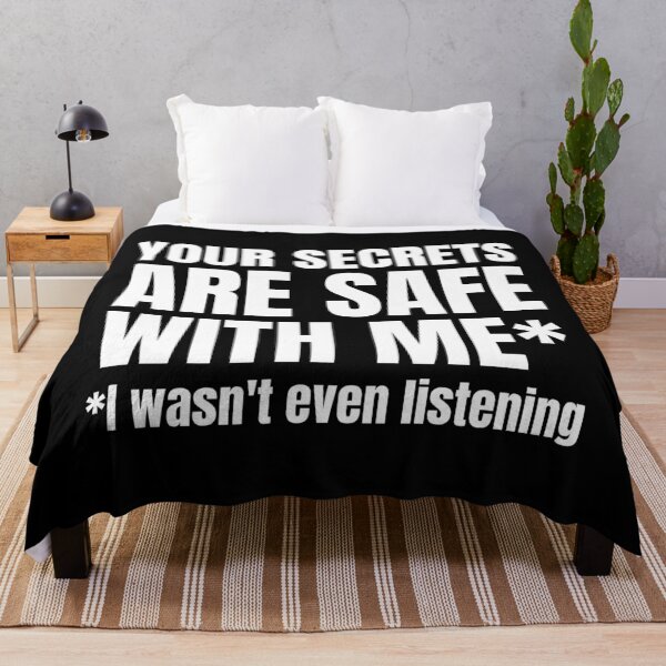 Item preview, Your Secrets Are Safe with Me designed and sold by color-garden.