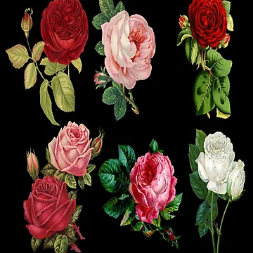 Artwork thumbnail, Several Roses by customgiftstore
