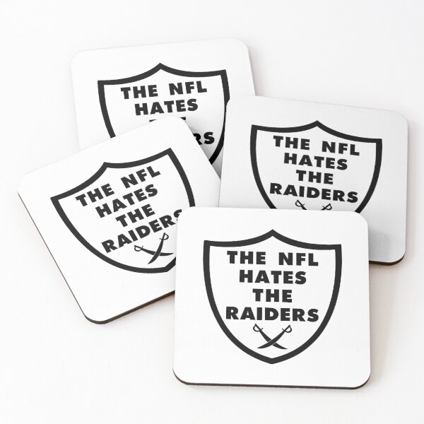 Item preview, The NFL Hates The Raiders designed and sold by PlayBallDesigns.