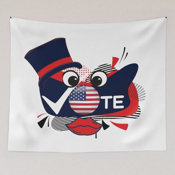 Item preview, Funny Face Vote designed and sold by OMdesign10.