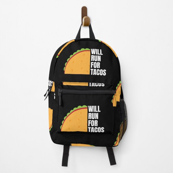 Item preview, Will Run For Tacos Taco Lover designed and sold by Jajulile.