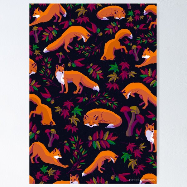 Item preview, Forest Fox designed and sold by Flynnsdrawings.