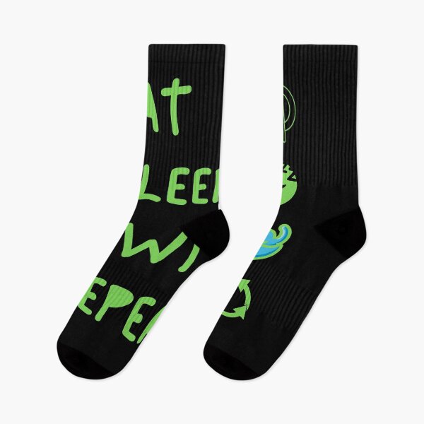 Item preview, Eat Sleep Swim Repeat - Green designed and sold by The Sober Art.