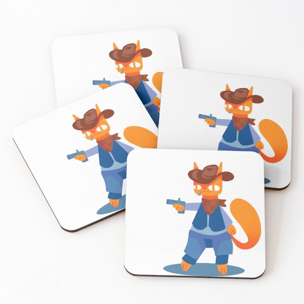 Item preview, Cowboy Cat designed and sold by BouncyBirdo.