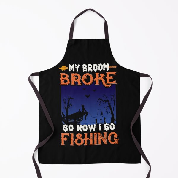 Item preview, My Broom Broke - So Now I Go Fishing designed and sold by SergeantSwagger.